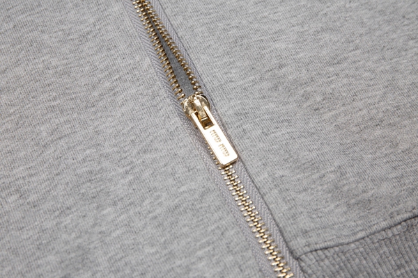 ブランドパーカー素材ディテール